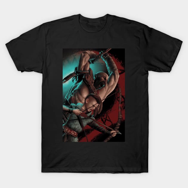 God of War: Spartan Rage T-Shirt by AlbertColladoArt